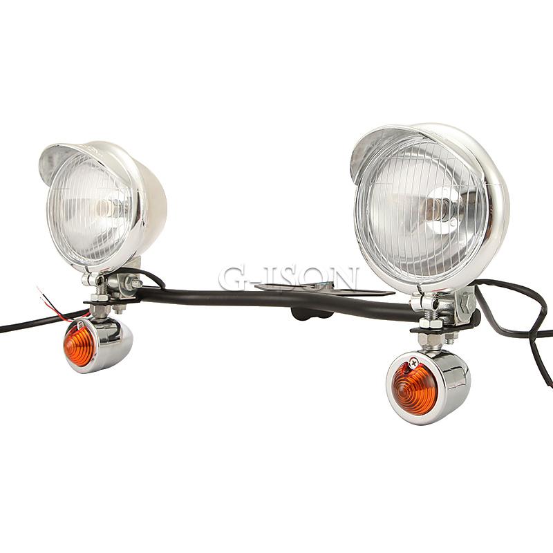 Passing Turn Signal Light Bar For Kawasaki Vulcan VN 800 900 1500 1600 ...