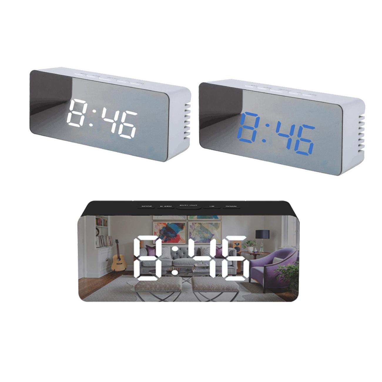 Инструкция часов led mirror clock